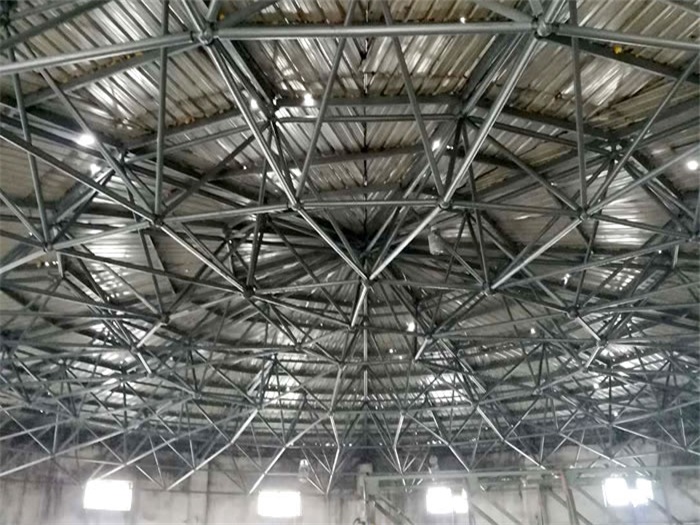 开封洗煤厂蓄水池网架
